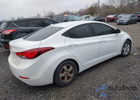 2014 Hyundai Elantra Se z USA, uszkodzony, nr VIN 5NPDH4AE6EH484049